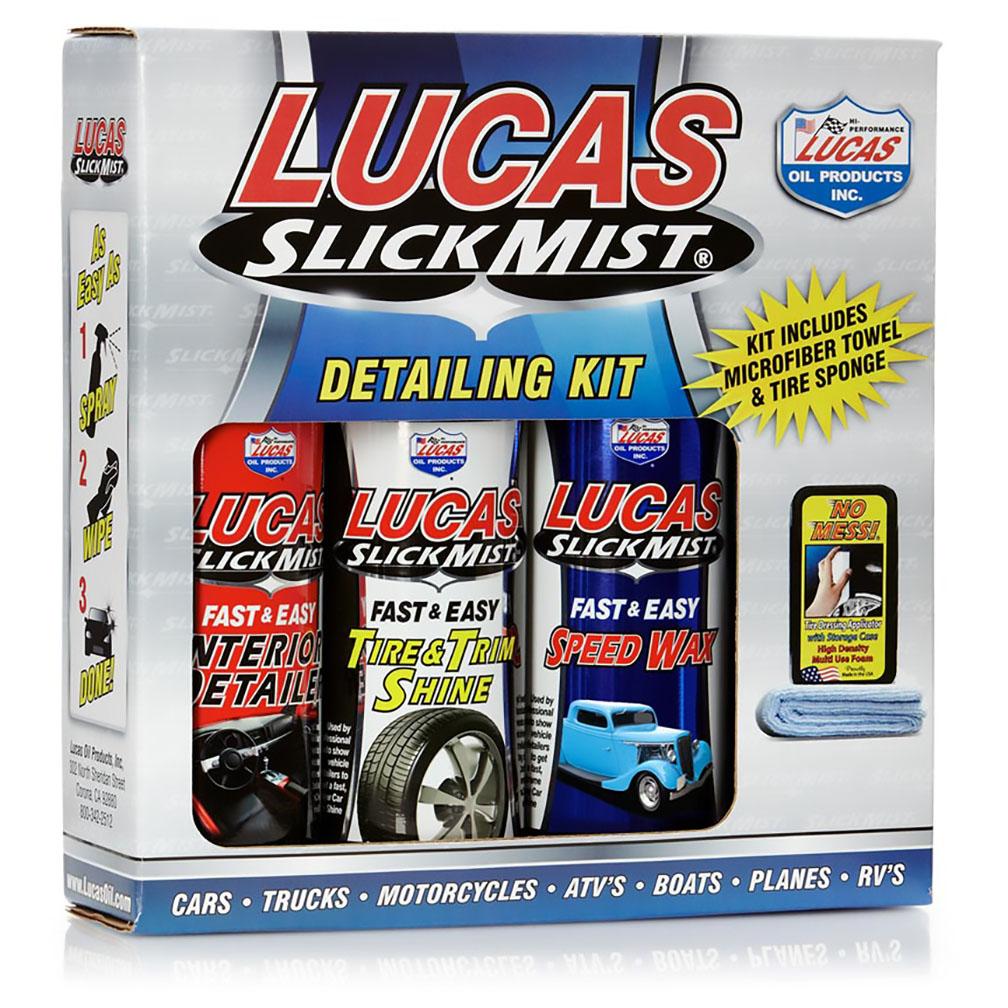 LUCAS OIL 10558 Slick Mist Detail Kit - High quality product image showing LUCAS OIL 10558 Slick Mist Detail Kit details and features