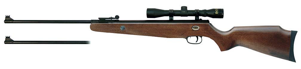 BEEMAN 1073GP Grizzly X2 Gas Ram Dual Caliber Air Rifle Combo 4 x 32 scope - The Twister Group Tools product