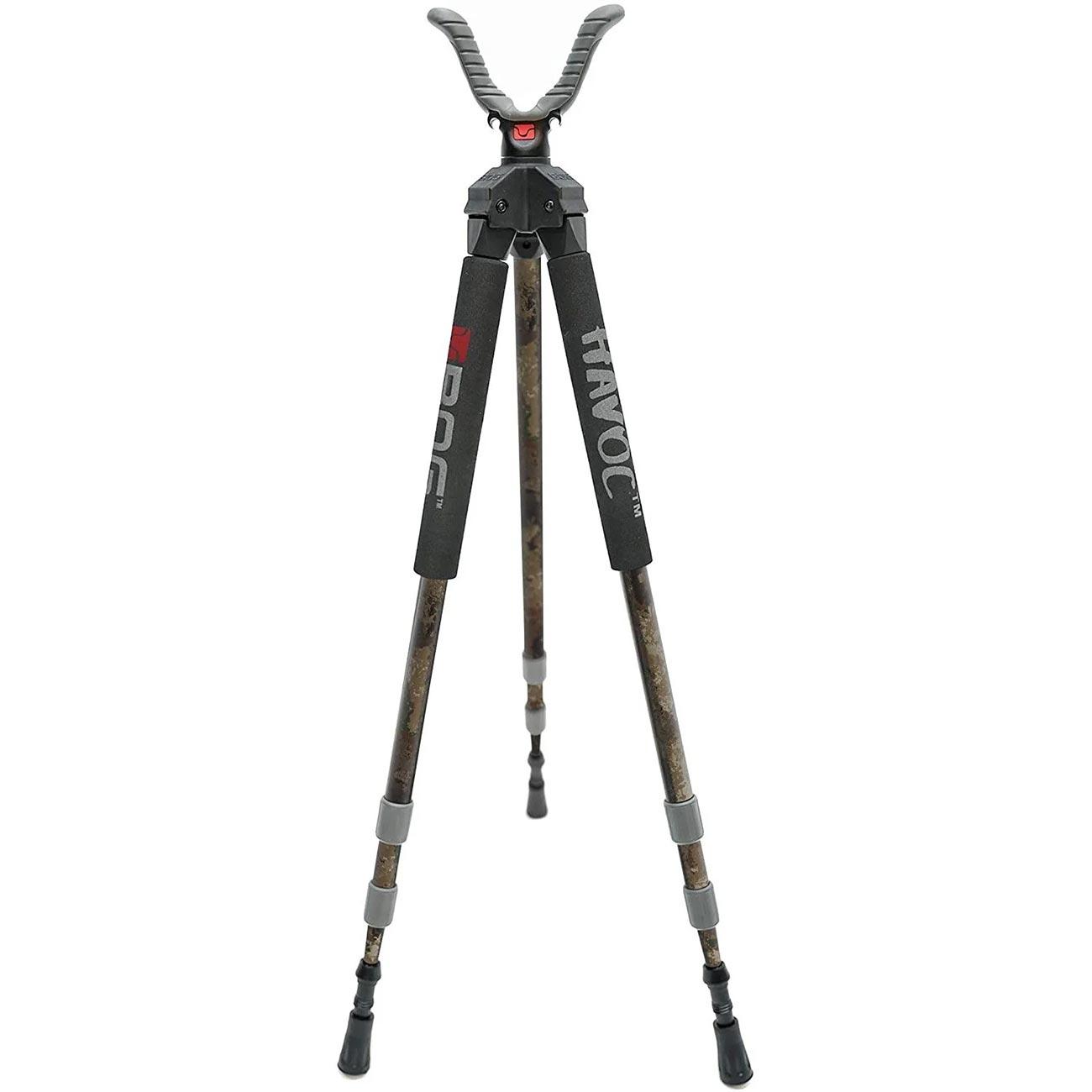 BTI 1100485 BOG Havoc Camo Tripod Shooting Rest with Lightweight Construction (Camo) - High quality product image showing BTI 1100485 BOG Havoc Camo Tripod Shooting Rest with Lightweight Construction (Camo) details and features