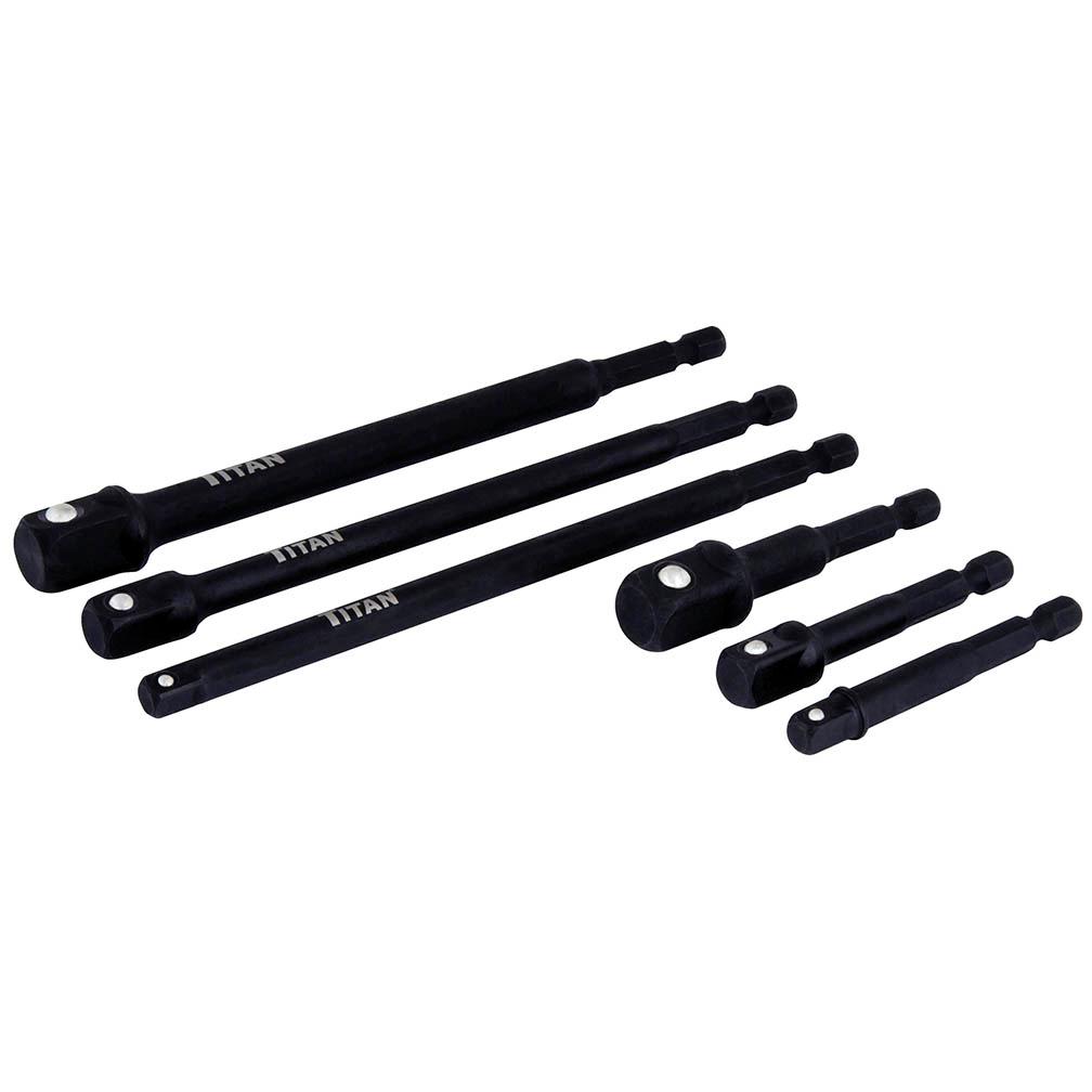 TITAN 12087 Tool 6 pc Socket Adapter Set - The Twister Group Tools product