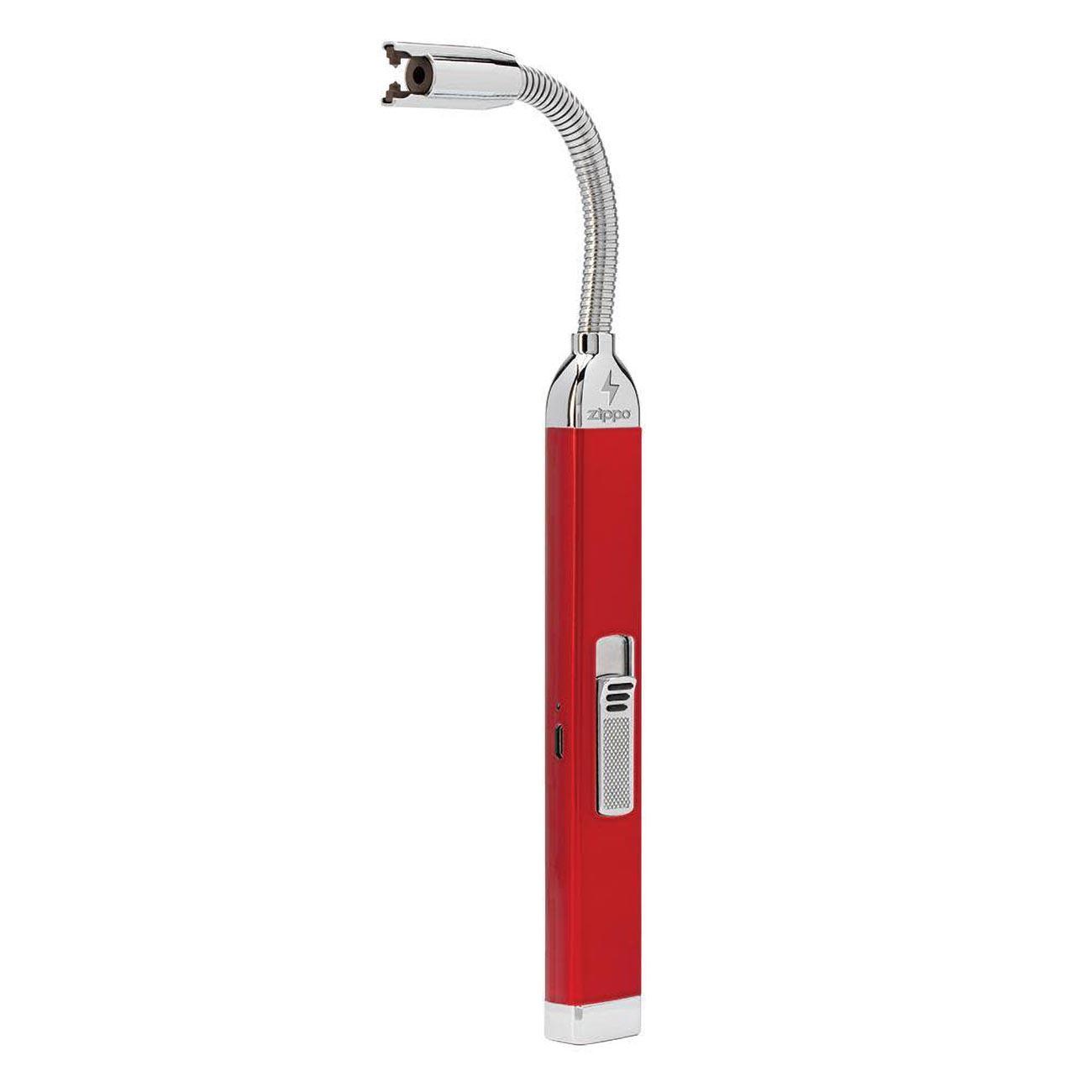 ZIPPO 121651 Rechargeable Flexible Neck Candle Lighter (Candy Apple Red) - High quality product image showing ZIPPO 121651 Rechargeable Flexible Neck Candle Lighter (Candy Apple Red) details and features