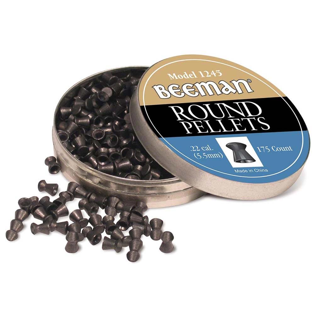 BEEMAN 1245 .22cal Round Nose Pellets (175 Count) - High quality product image showing BEEMAN 1245 .22cal Round Nose Pellets (175 Count) details and features