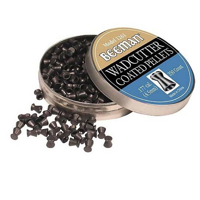 BEEMAN 1261 .177cal Wadcutter Coated Pellets - 7.8 Grain (250 Count)