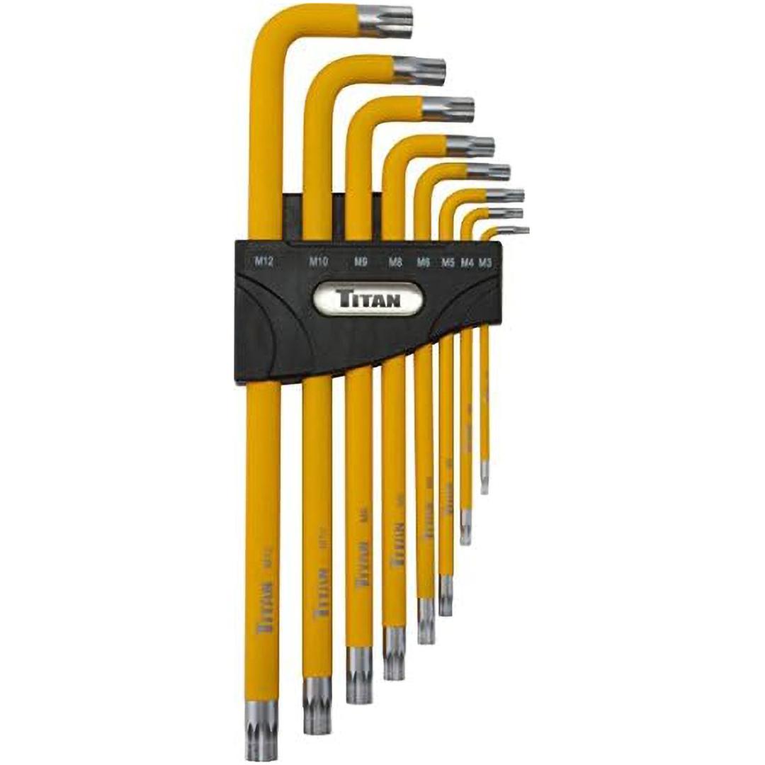 TITAN 12733 Extra-Long Triple-Square Key Set (8 Piece Set) - The Twister Group Tools product