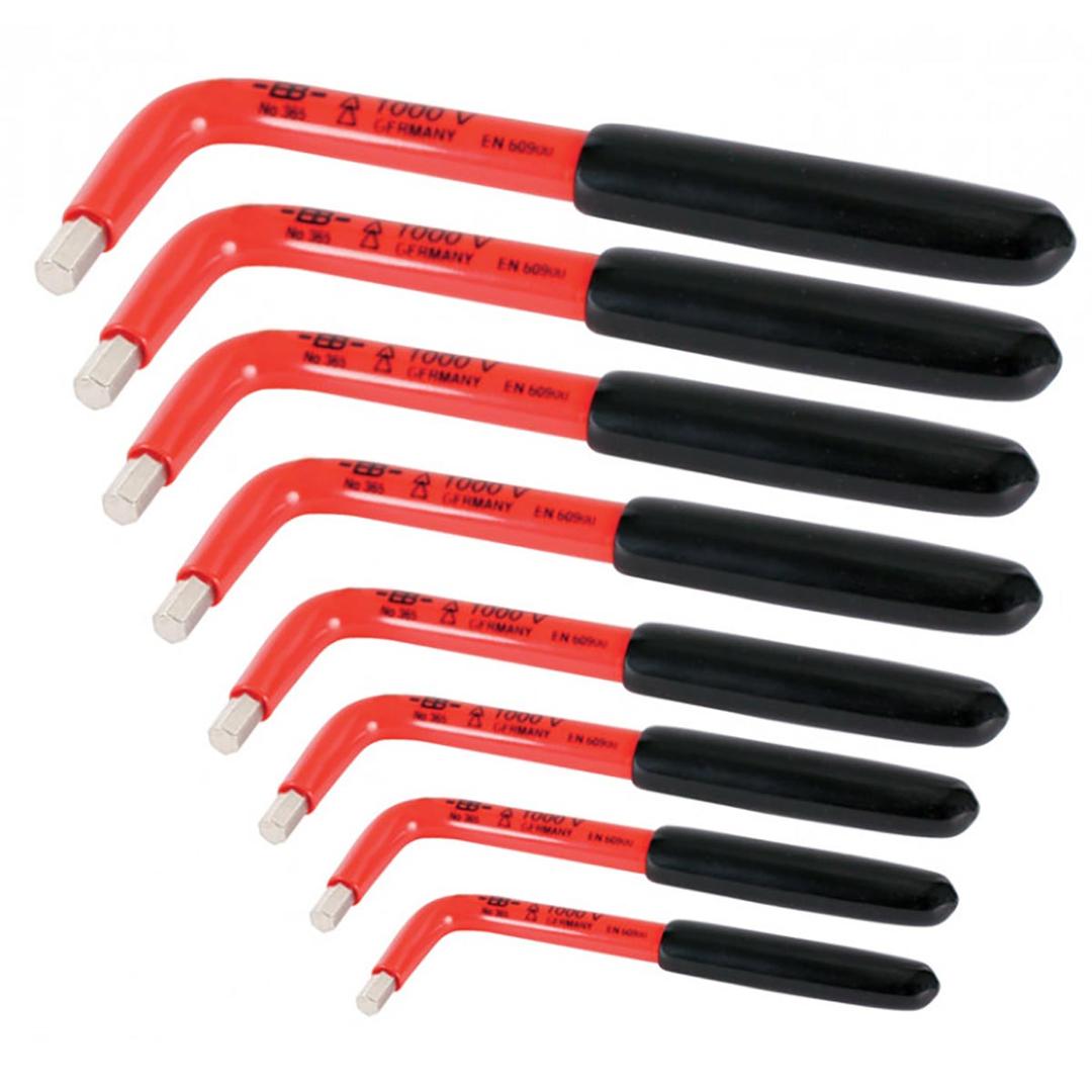 WIHA 13690 SAE Insulated Hex L-Key Set - 8 Piece Set - The Twister Group Tools product