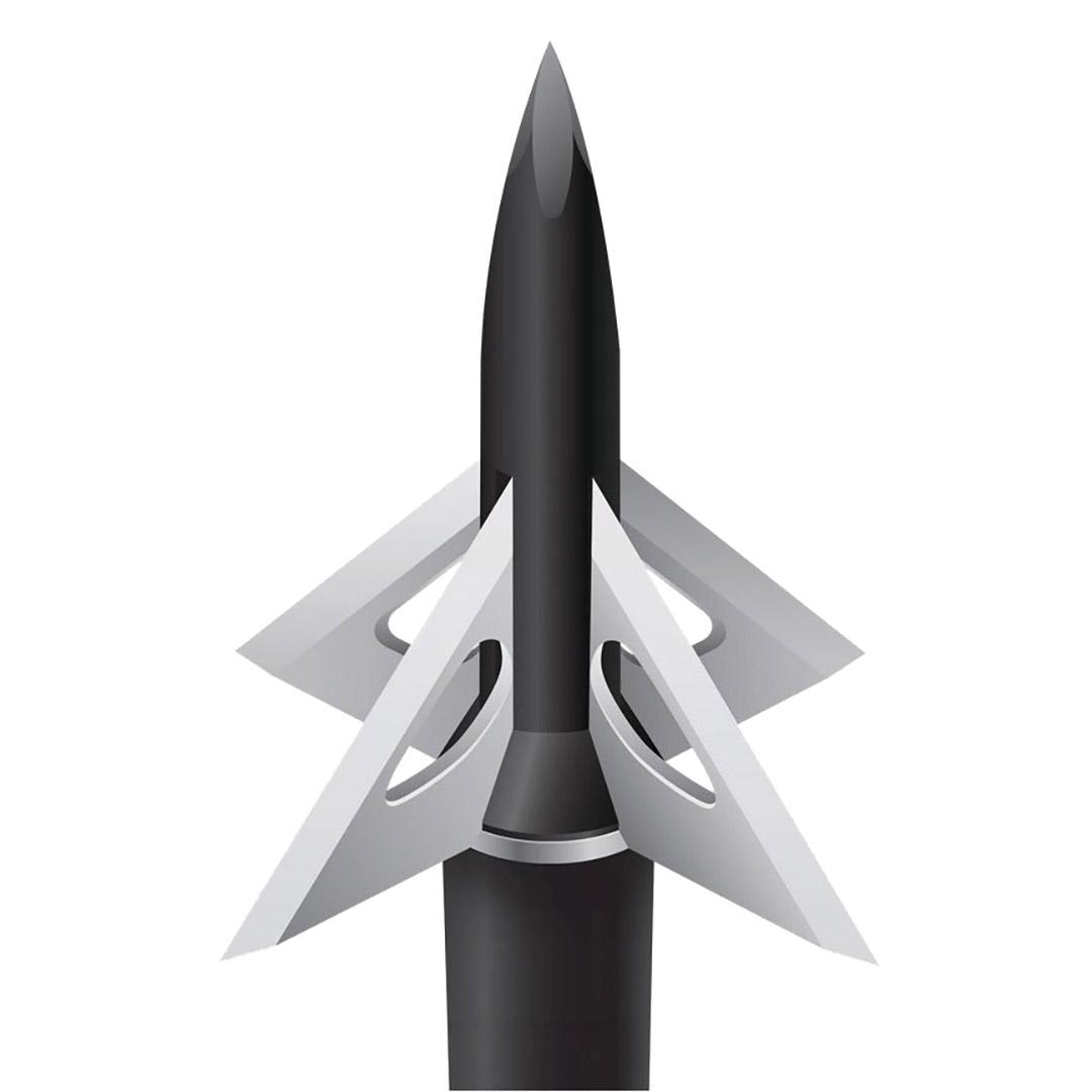 SLICK TRICK 15STGT2-100 100 Grain GrizzTrick 2 Broadheads - Pack of 4 - High quality product image showing SLICK TRICK 15STGT2-100 100 Grain GrizzTrick 2 Broadheads - Pack of 4 details and features