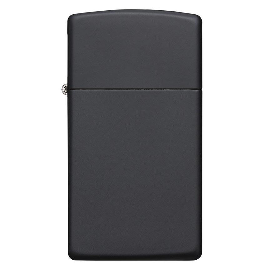 ZIPPO 1618 Windproof Lighter Slim Black Matte - The Twister Group Tools product