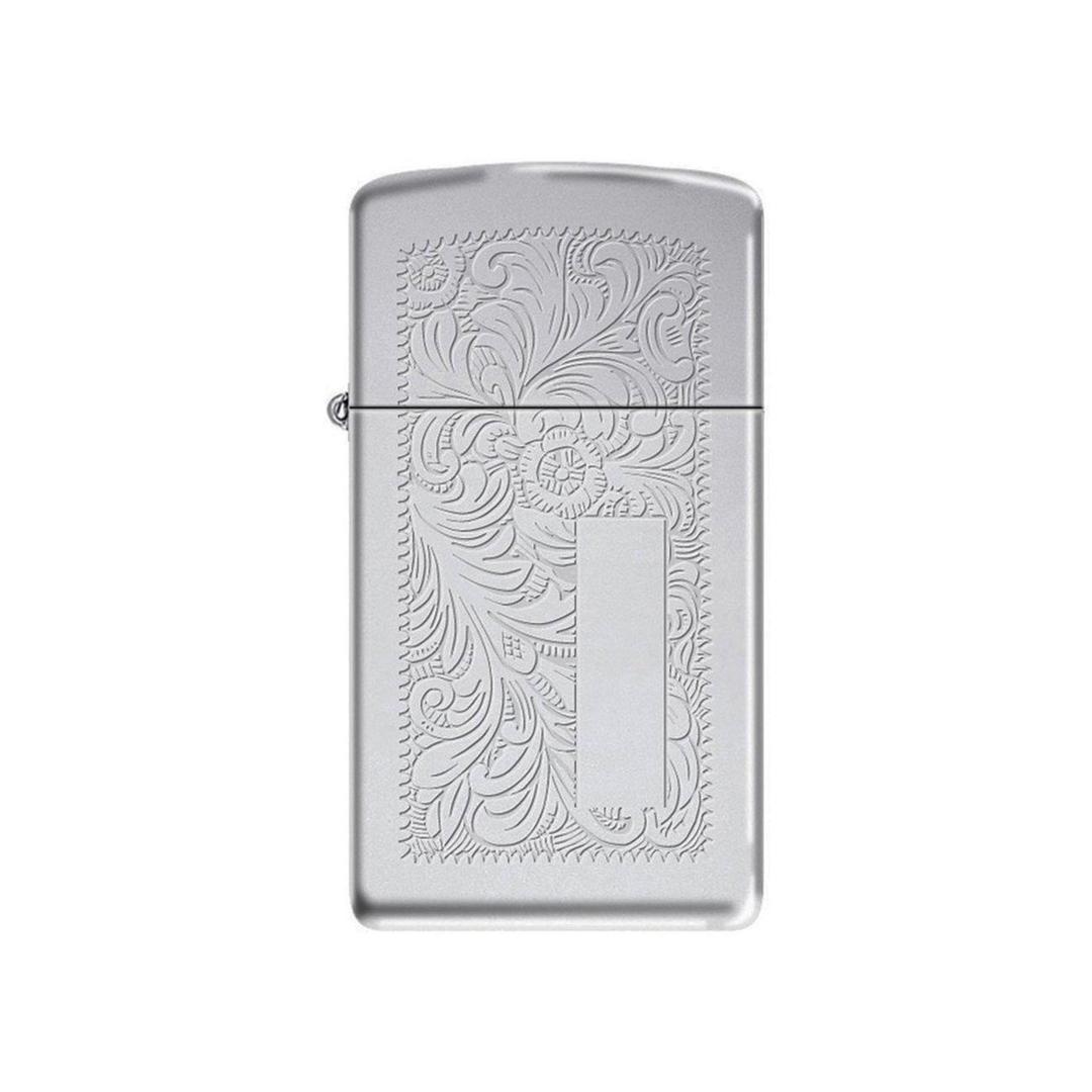 ZIPPO 1652 Windproof Lighter Slim Venetian Venetian Chrome Finish - The Twister Group Tools product
