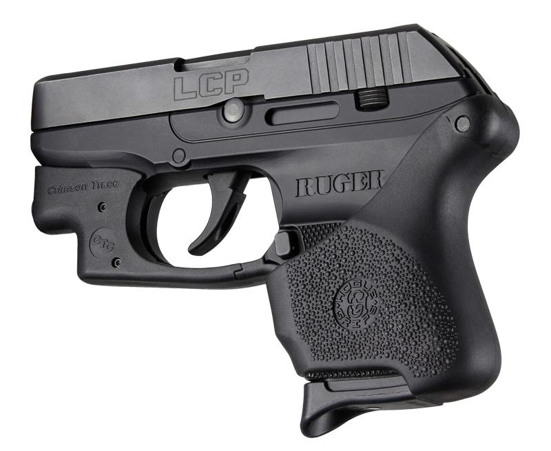 HOGUE 18110 HAll Hybrid Ruger LCP Crimson Trace Button Grip Sleeve Black - The Twister Group Tools product