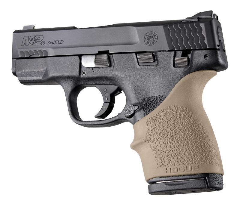 HOGUE 18303 HAll Beavertail Grip Sleeve S&W M&P Shield 45 Kahr P9 P40 CW9 CW40 Flat Dark Earth