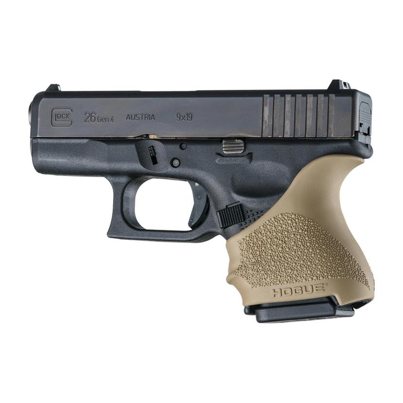 HOGUE 18603 HAll Beavertail Grip Sleeve Glock 26 27 Flat Dark Earth