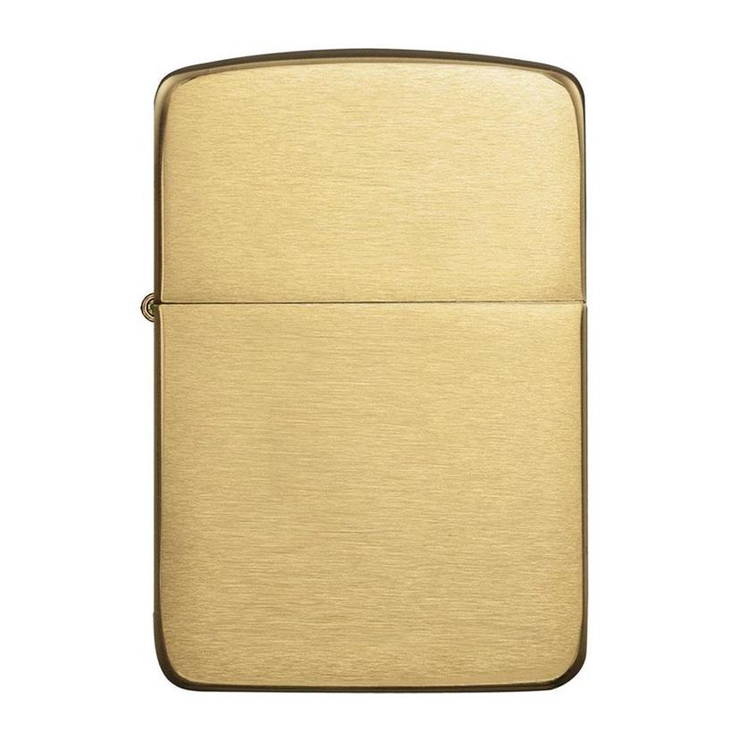 ZIPPO 1941B Windproof Lighter 1941 Replica Brushed Brass