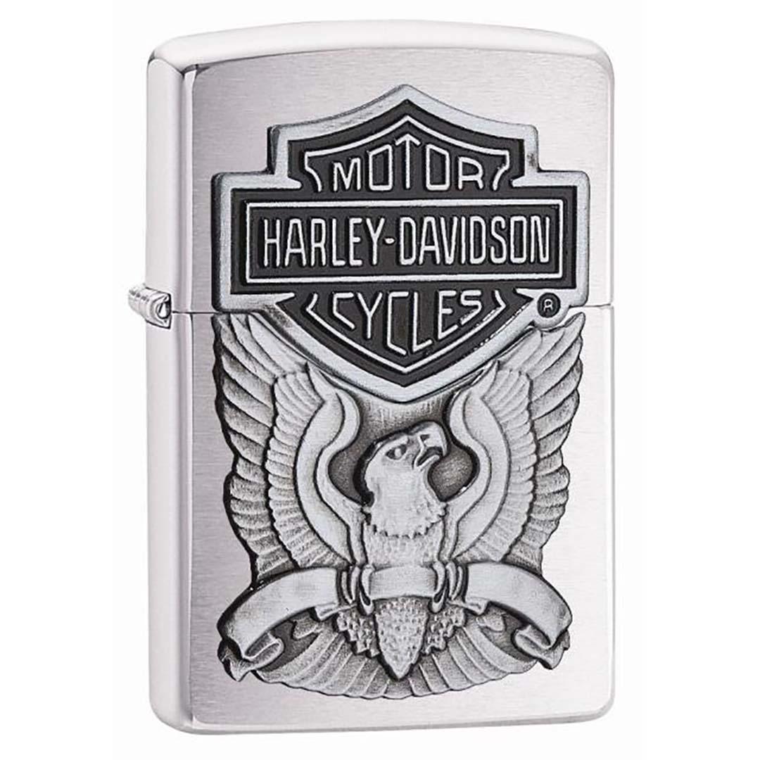 ZIPPO 200HD H284 Windproof Lighter Harley-Davidson Eagle Wings - High quality product image showing ZIPPO 200HD H284 Windproof Lighter Harley-Davidson Eagle Wings details and features