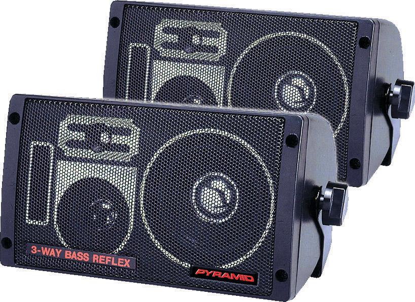 PYRAMID 2060 Box Speaker 3-way 100 Watt Bass Reflex - The Twister Group Tools product