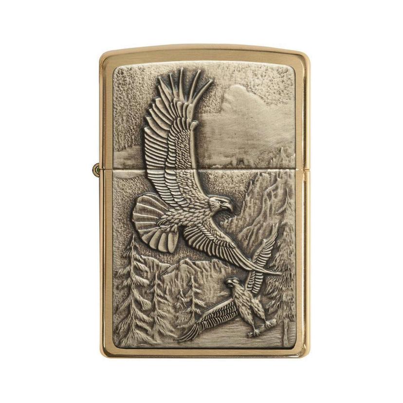ZIPPO 20854 Windproof Lighter Soaring Eagles Emblem