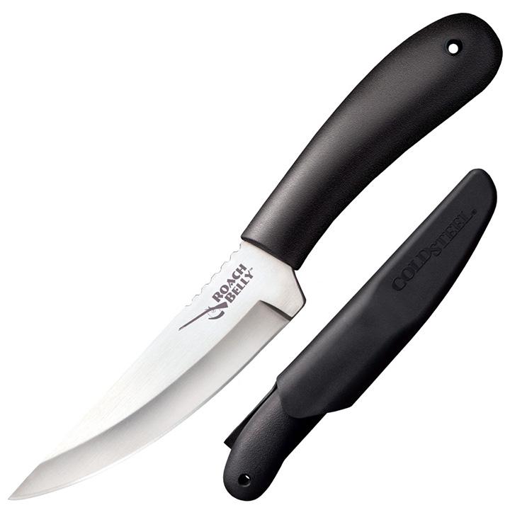 COLD STEEL 20RBC Roach Belly Fixed 4 INCH Blade Polypropylene Handle (Cordura Sheath) Z - High quality product image showing COLD STEEL 20RBC Roach Belly Fixed 4 INCH Blade Polypropylene Handle (Cordura Sheath) Z details and features
