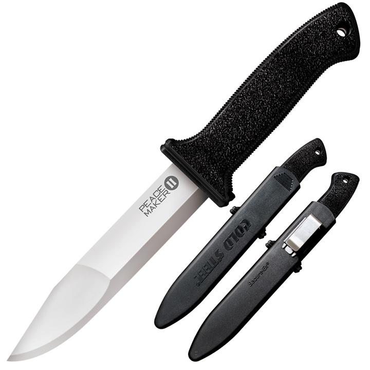 COLD STEEL 20PBLZ Peace Maker Ii Knife 5-1/2 INCH Blade Polypropylene Handle Secure-ex Sheath - The Twister Group Tools product