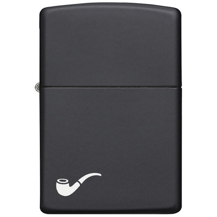 ZIPPO 218PL Windproof Lighter Pipe Black Matte - The Twister Group Tools product