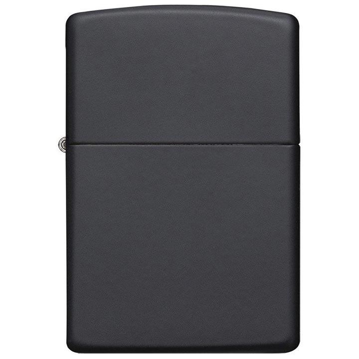 ZIPPO 218 Windproof Lighter Black Matte - High quality product image showing ZIPPO 218 Windproof Lighter Black Matte details and features