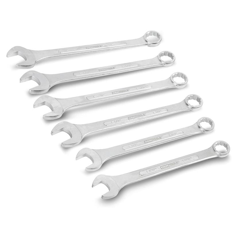 OEM TOOLS 22100 6 Pc. SAE Jumbo Wrench Set