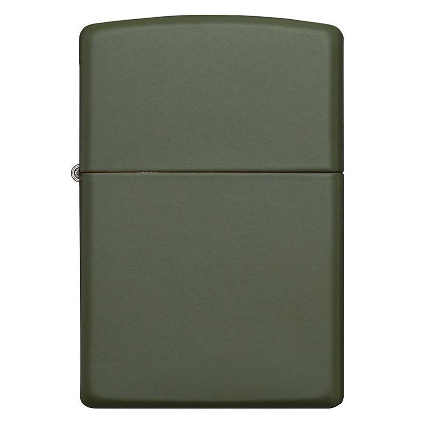 ZIPPO 221 Windproof Lighter Green Matte - High quality product image showing ZIPPO 221 Windproof Lighter Green Matte details and features