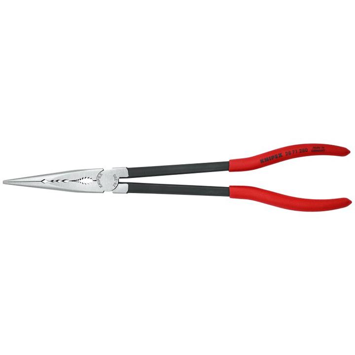 KNIPEX 2871280 Extra Long Needle Nose Pliers Straight Jaws