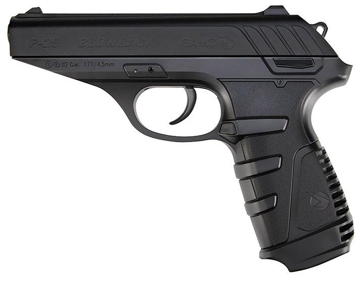 GAMO 611138054 P-25 Blowback .177 Cal. Pellet Pistol Clampack