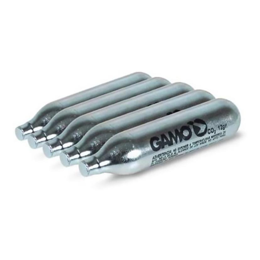 GAMO 621247054 12gram CO2 Cartridges (5 Count)