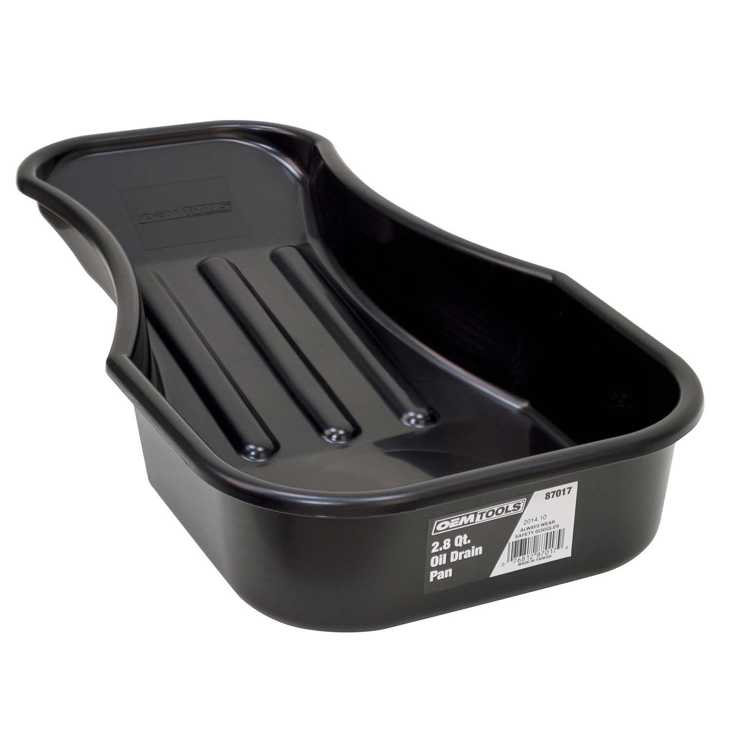 OEM TOOLS 87017 2.8 Quart Low Profile Oil Drain Pan - High quality product image showing OEM TOOLS 87017 2.8 Quart Low Profile Oil Drain Pan details and features
