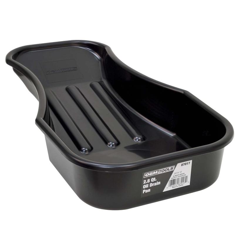 OEM TOOLS 87017 2.8 Quart Low Profile Oil Drain Pan