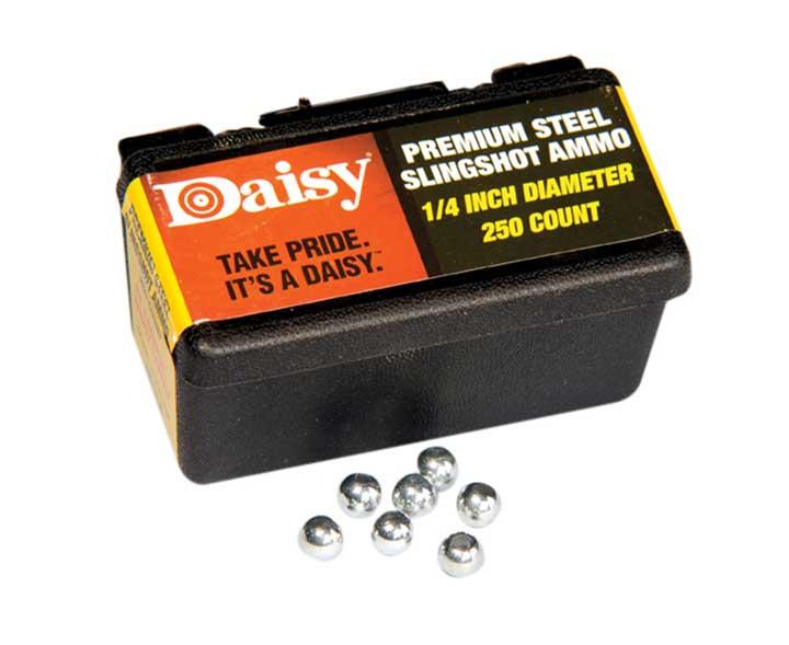 DAISY 8114 250ct 1/4 Inch Slingshot Ammo