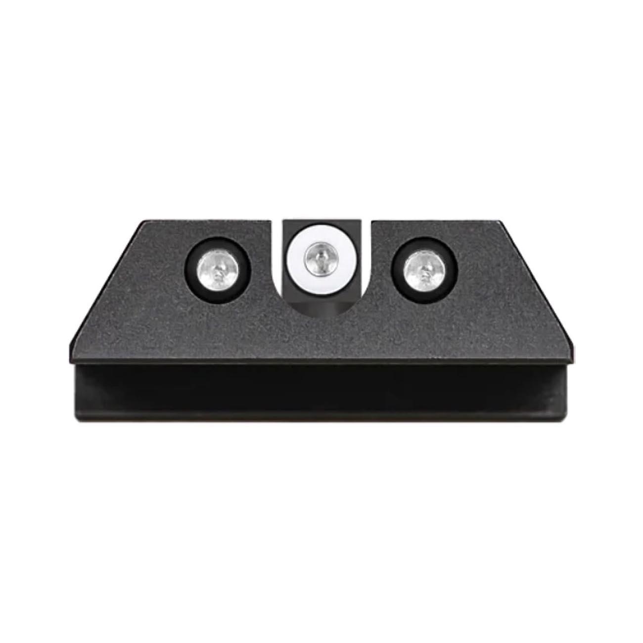 NIGHT FISION CZU076007WGWG Night Sight Set for CZ-USA P-07/P-09 White Tritium Front Ring/U-Notched Tritium White Ring Rear Sight - High quality product image showing NIGHT FISION CZU076007WGWG Night Sight Set for CZ-USA P-07/P-09 White Tritium Front Ring/U-Notched Tritium White Ring Rear Sight details and features