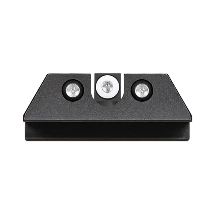 NIGHT FISION CZU076007WGWG Night Sight Set for CZ-USA P-07/P-09 White Tritium Front Ring/U-Notched Tritium White Ring Rear Sight