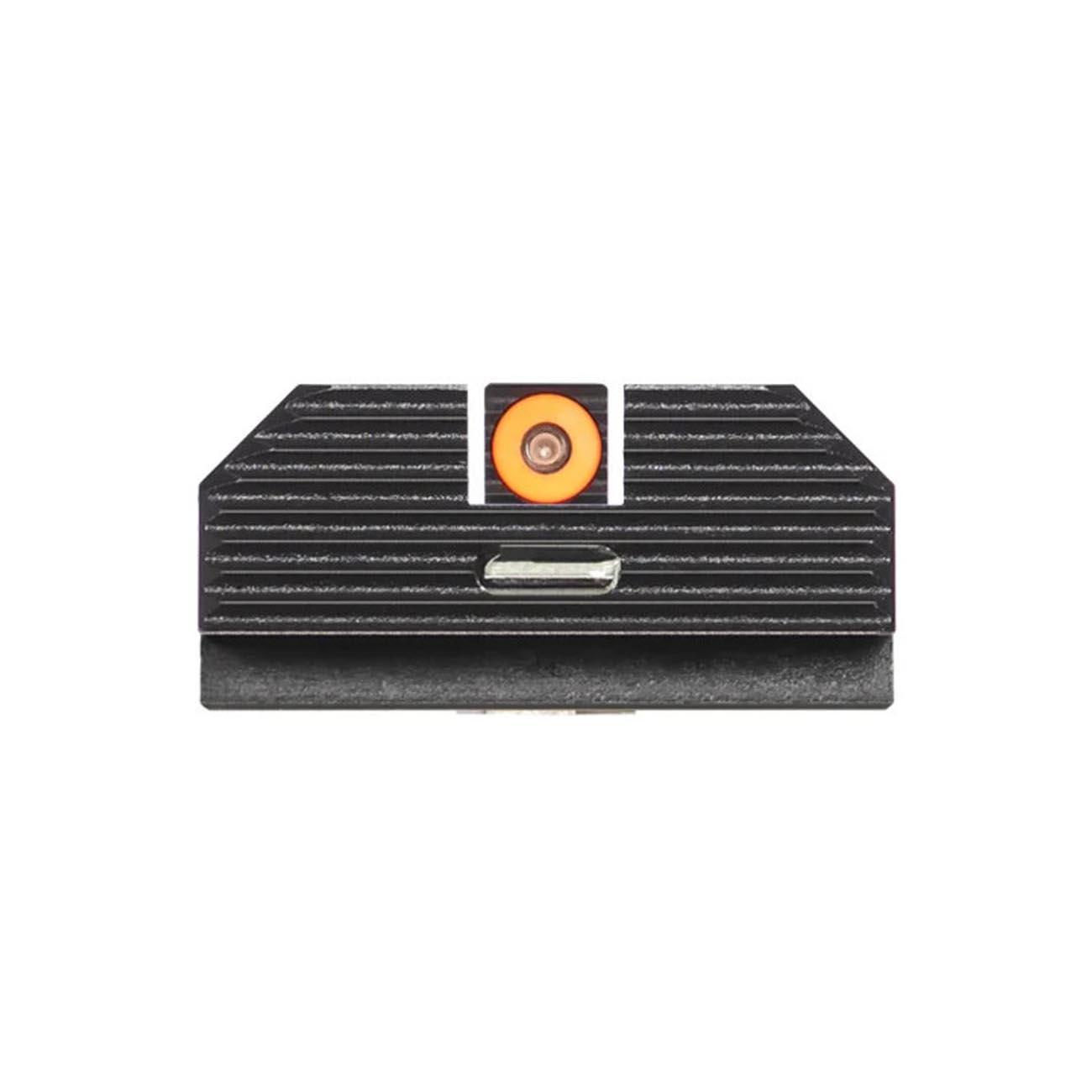 NIGHT FISION GLK001010OGXG Night Sight Set for Glock 17/19/34 - Orange Tritium Front Ring/Tritium Black Ring Rear - High quality product image showing NIGHT FISION GLK001010OGXG Night Sight Set for Glock 17/19/34 - Orange Tritium Front Ring/Tritium Black Ring Rear details and features