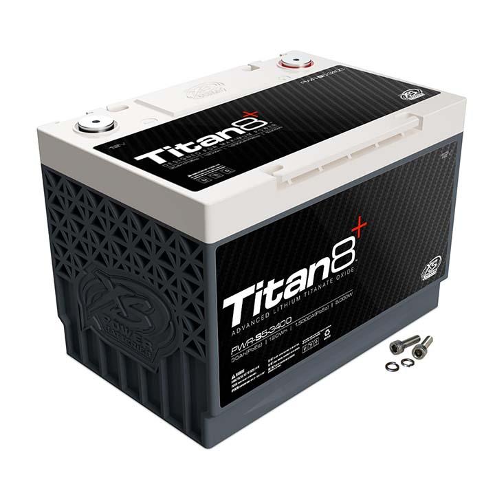 XS POWER PWR-S5-3400 Titan 8 Lithium Battery 30AH 1500 CA 5000 W - High quality product image showing XS POWER PWR-S5-3400 Titan 8 Lithium Battery 30AH 1500 CA 5000 W details and features