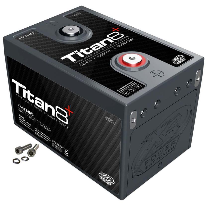 XS POWER PWR-S5 Titan 8 Lithium Battery 10AH 1000 CA 5000W