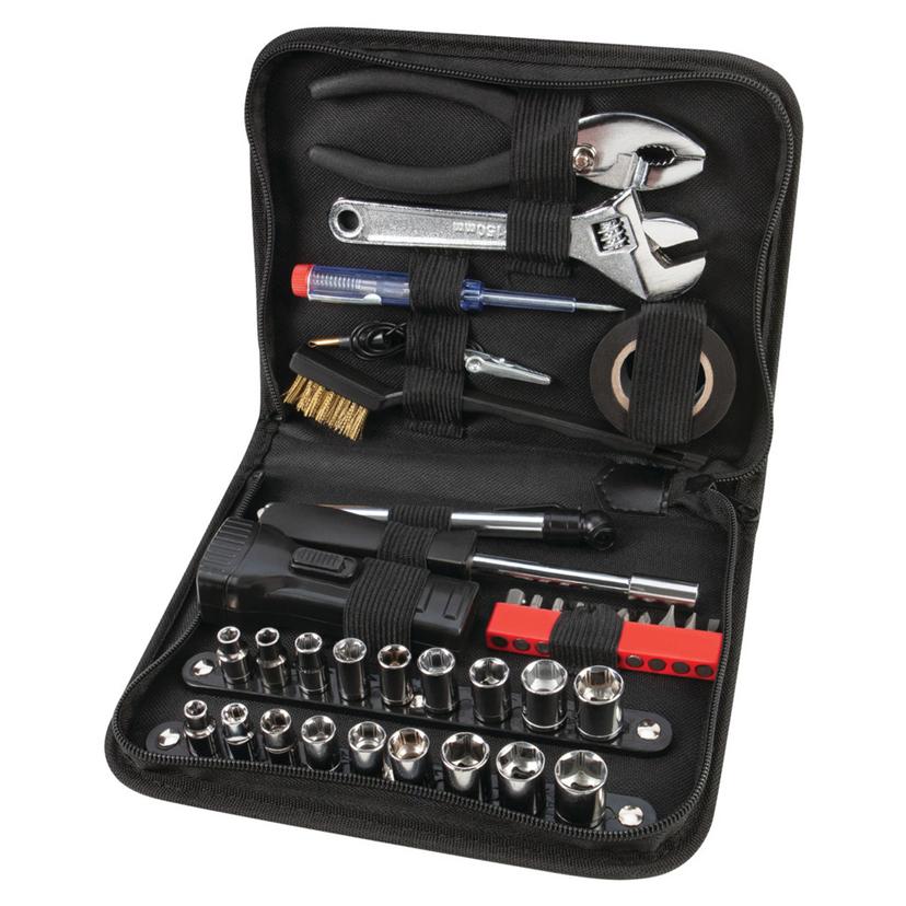 PERFORMANCE TOOL W1197 Performance Tool Compact Tool Set with Zipper Case (38 Piece Set)