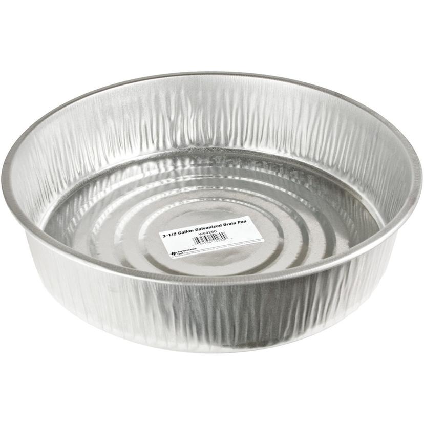 PERFORMANCE TOOL W54280 Performance Tool 3.5 Gallon Galvanized Drain Pan