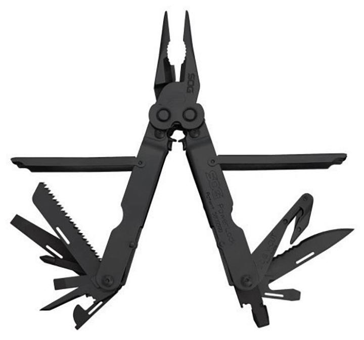 SOG B63N-CP Powerlock Eod W/v-cutter Multi Tool Black Oxide