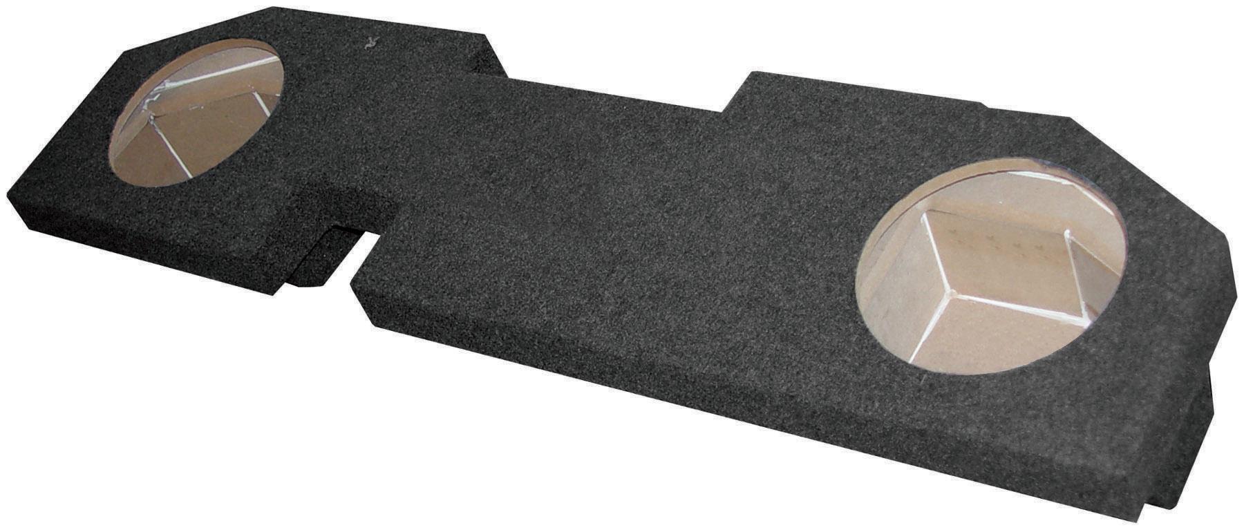 QPOWER DODGE12 4DOOR Empty Woofer Box Dodge 4 Door 02 - Current Dual 12 INCH - High quality product image showing QPOWER DODGE12 4DOOR Empty Woofer Box Dodge 4 Door 02 - Current Dual 12 INCH details and features