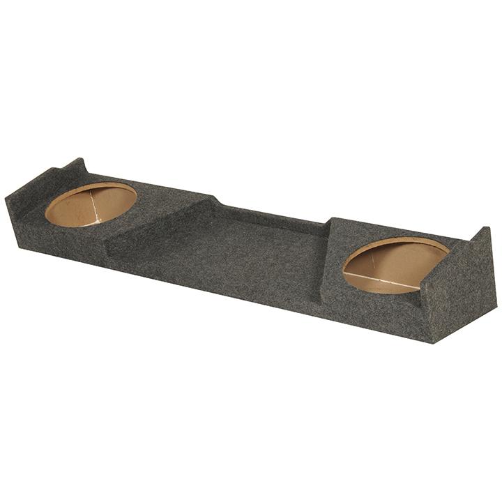 QPOWER GMC12 2007 HT Empty Woofer Box Dual 12 INCH For Gmc Xcab 07-13 High Transmission - High quality product image showing QPOWER GMC12 2007 HT Empty Woofer Box Dual 12 INCH For Gmc Xcab 07-13 High Transmission details and features