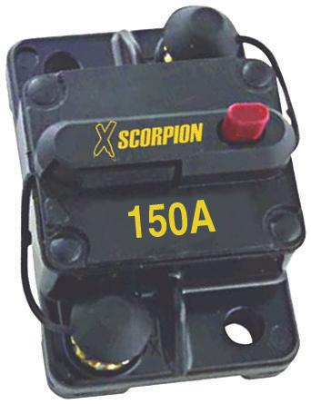 XSCORPION CB150A Circuit Breaker 150 Amp - High quality product image showing XSCORPION CB150A Circuit Breaker 150 Amp details and features