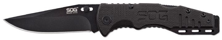 SOG FF1101-CP Salute Mini- Black Oxide G10 Folding Knife