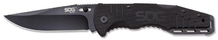 SOG FF11-CP Salute - Black 3.625 INCH Folding Knife