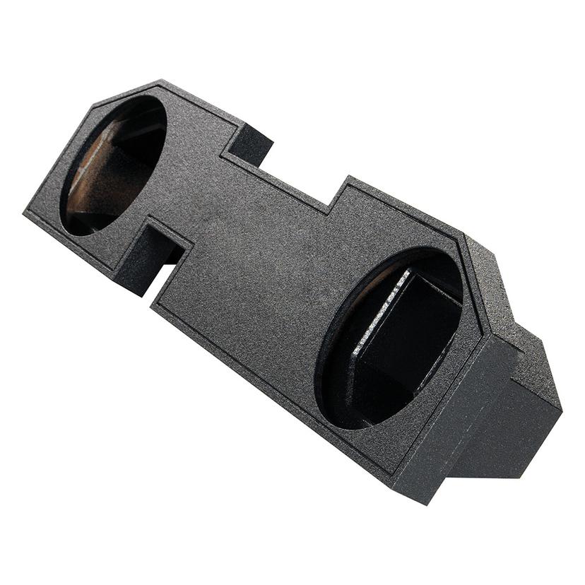 QPOWER QBDODGE10 4DR Qbomb 2002-current Dodge Quad Cab/4 Door Dual 10 INCH Woofer Box Under Seat Upfire