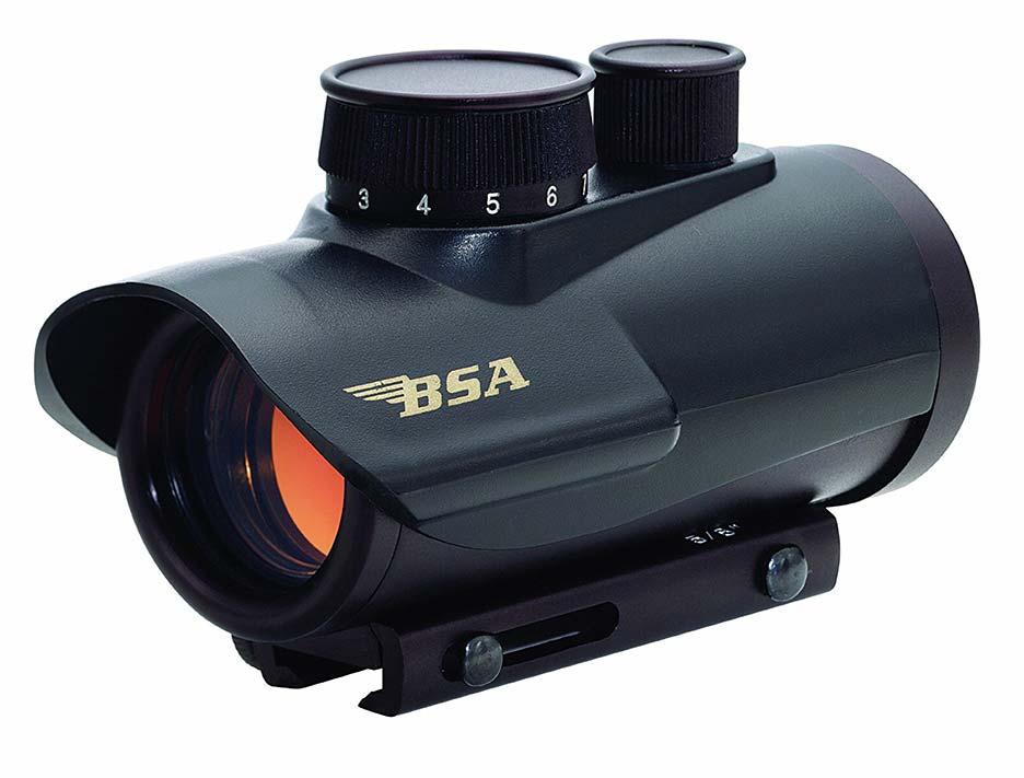 BSA RD30 30mm Red Dot Scope with 5 MOA - High quality product image showing BSA RD30 30mm Red Dot Scope with 5 MOA details and features