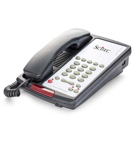 SCITEC 88052 Single Line Phone (Black) - High quality product image showing SCITEC 88052 Single Line Phone (Black) details and features