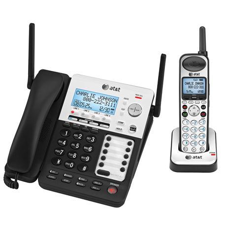 AT&T SB67138 SynJ 4-Line Corded/Cordless SMB