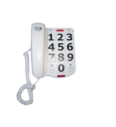 FUTURE CALL 1507 Big Button Phone 40dB Handset Volume - High quality product image showing FUTURE CALL 1507 Big Button Phone 40dB Handset Volume details and features