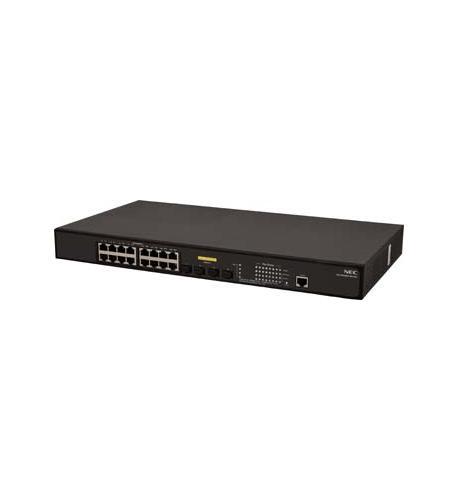 NEC B02014-F1007 QX-S1016GT-4G-PW, 16 x 1 Gigabit PoE por